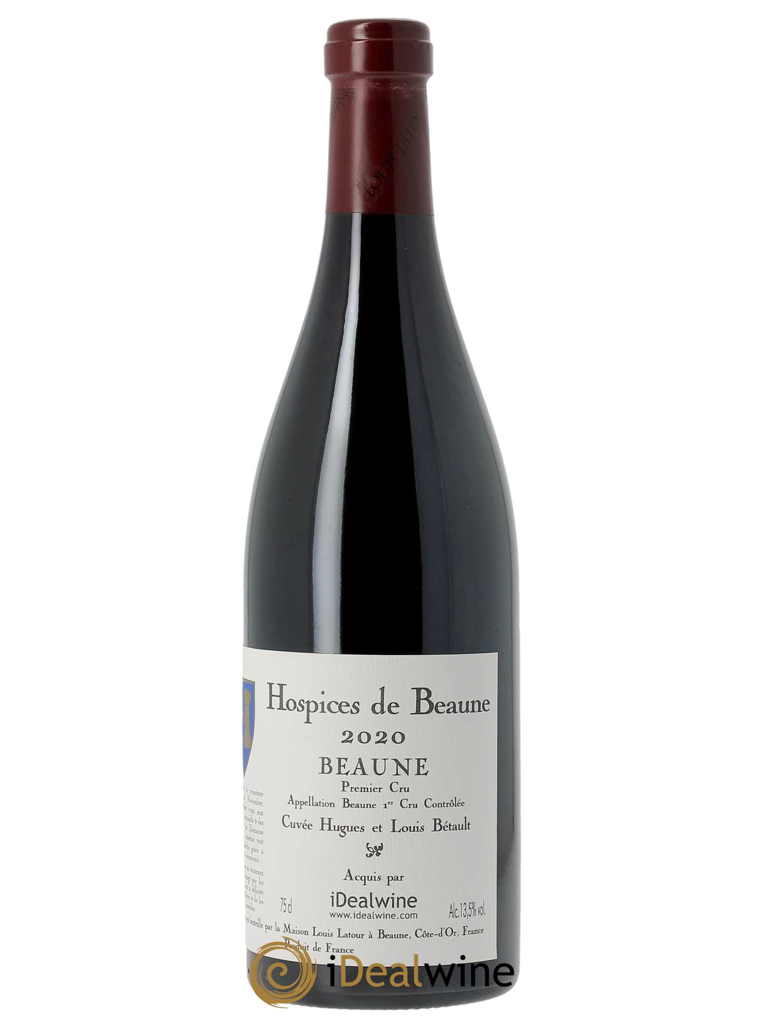 Beaune 1er Cru Hospices de Beaune cuvée Hugues et Louis Bétault Louis Latour (CBO à partir de 6 bts) 2020 - Lot de 1 Bouteille