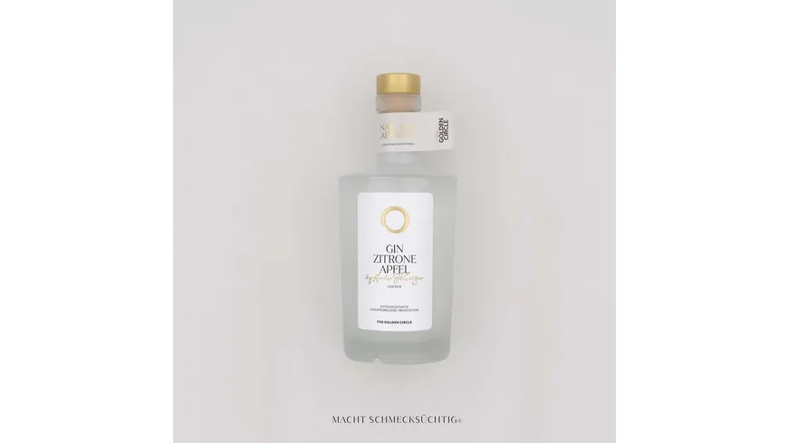 THE GOLDEN CIRCLE Gin Zitrone Apfel Liqueur by Andi Schweiger 350 ml