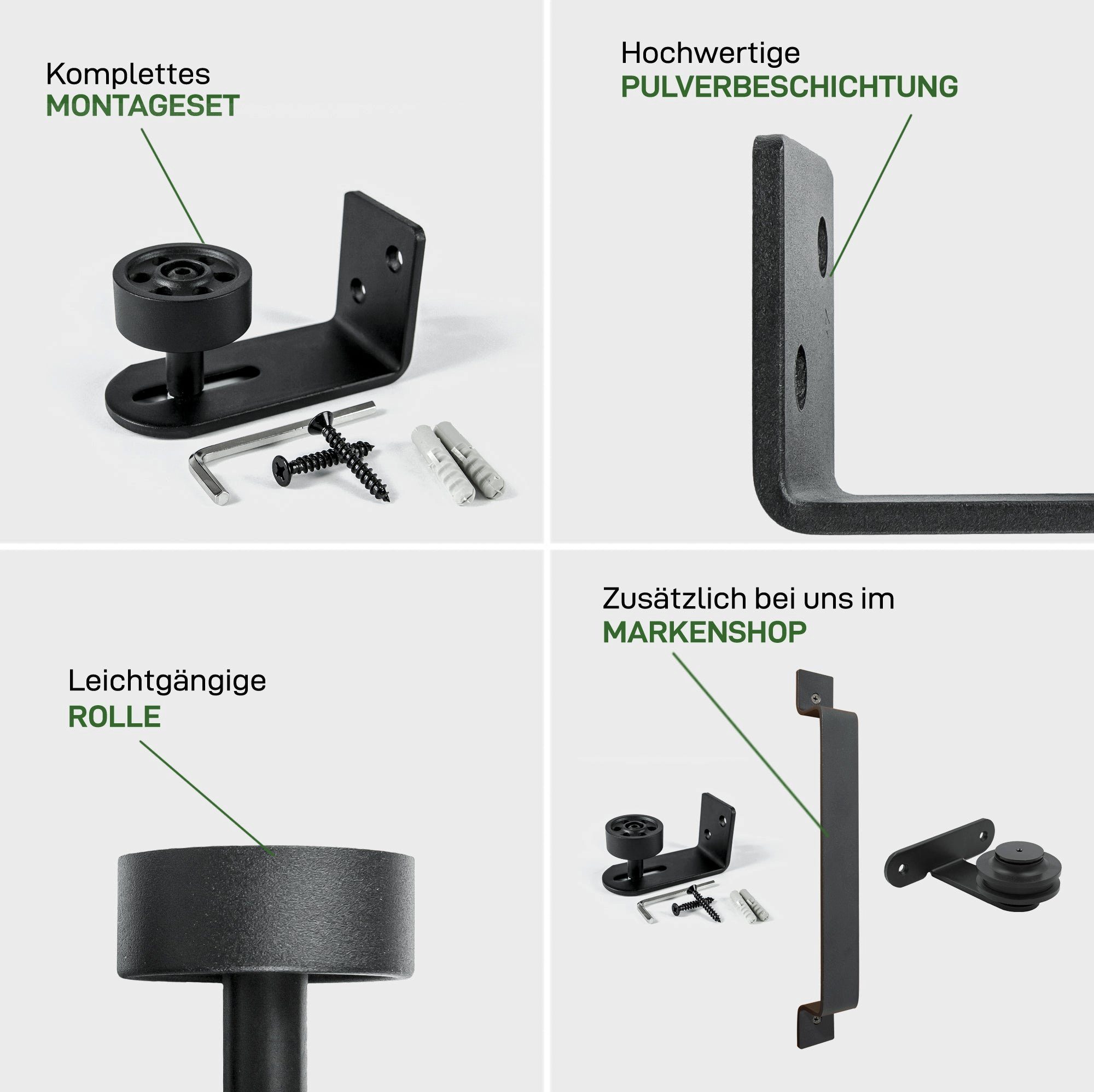 Natural Goods Berlin Schiebetür System Bodenführung (1-St)