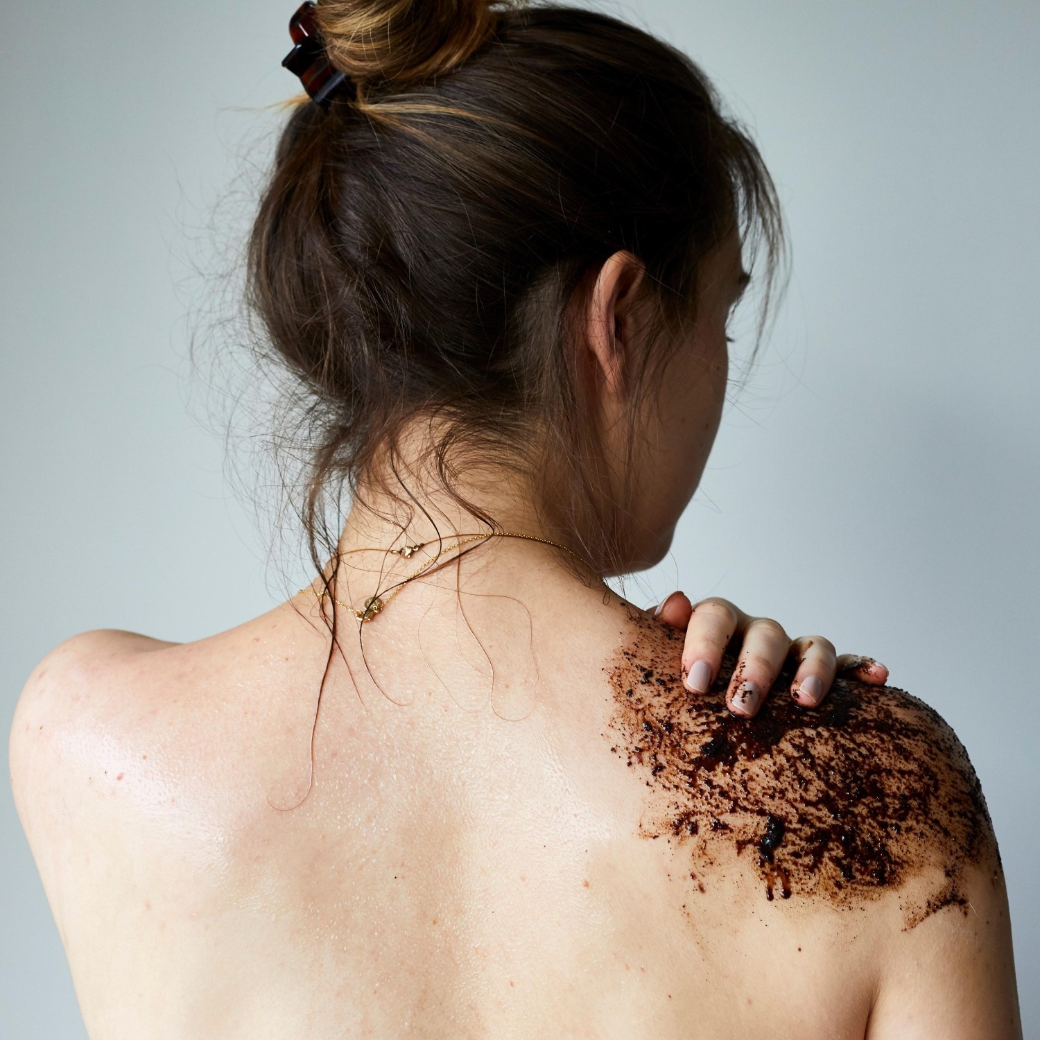 Kaffee Körper Scrub mit Zitronengras