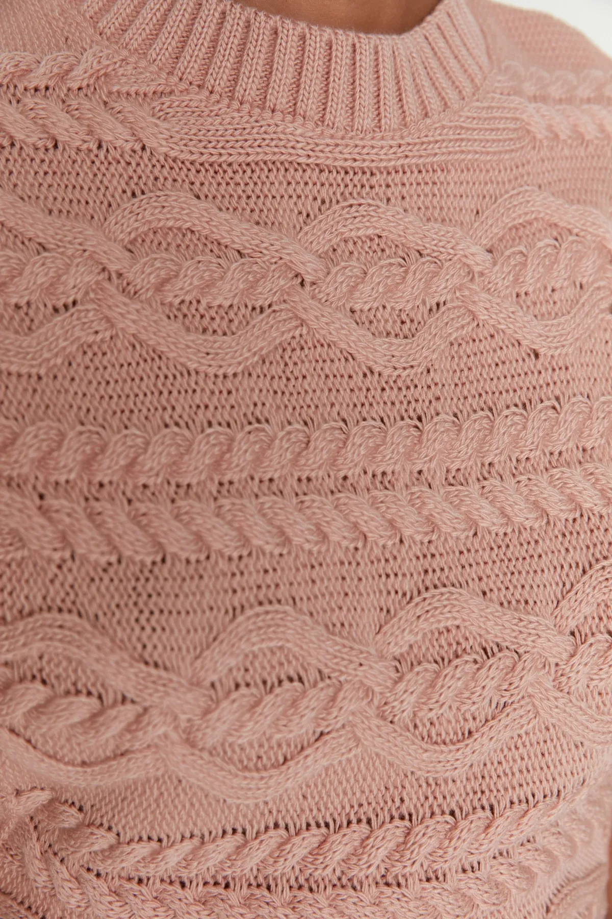 Trendyol Collection  Strickweste - Rosa - Regular Fit
