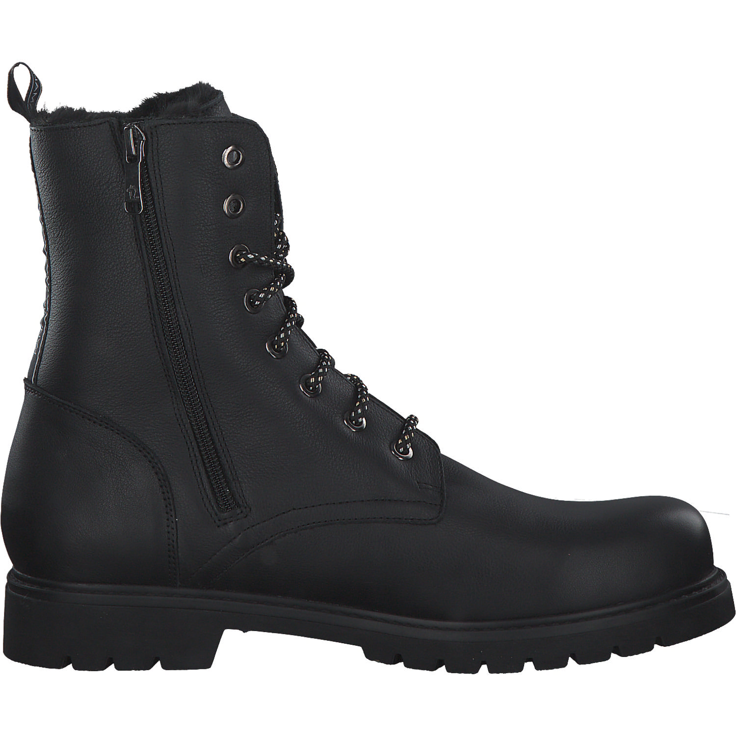 Panama Jack Frisia B, Schnürstiefel, Damen, Schwarz