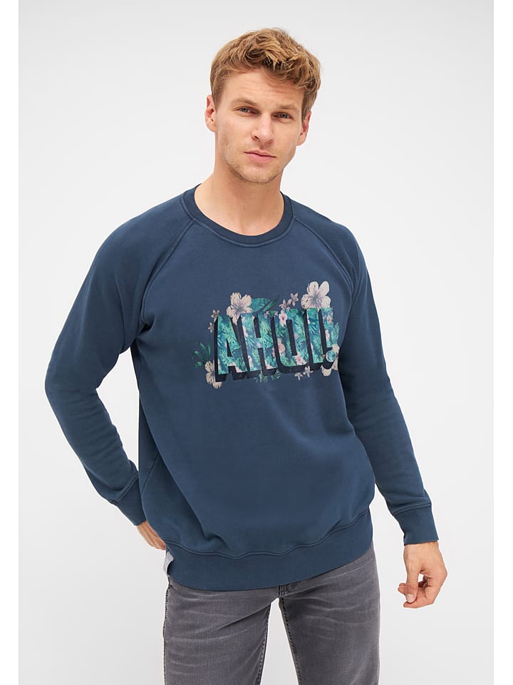 Derbe Sweatshirt in Dunkelblau günstig kaufen