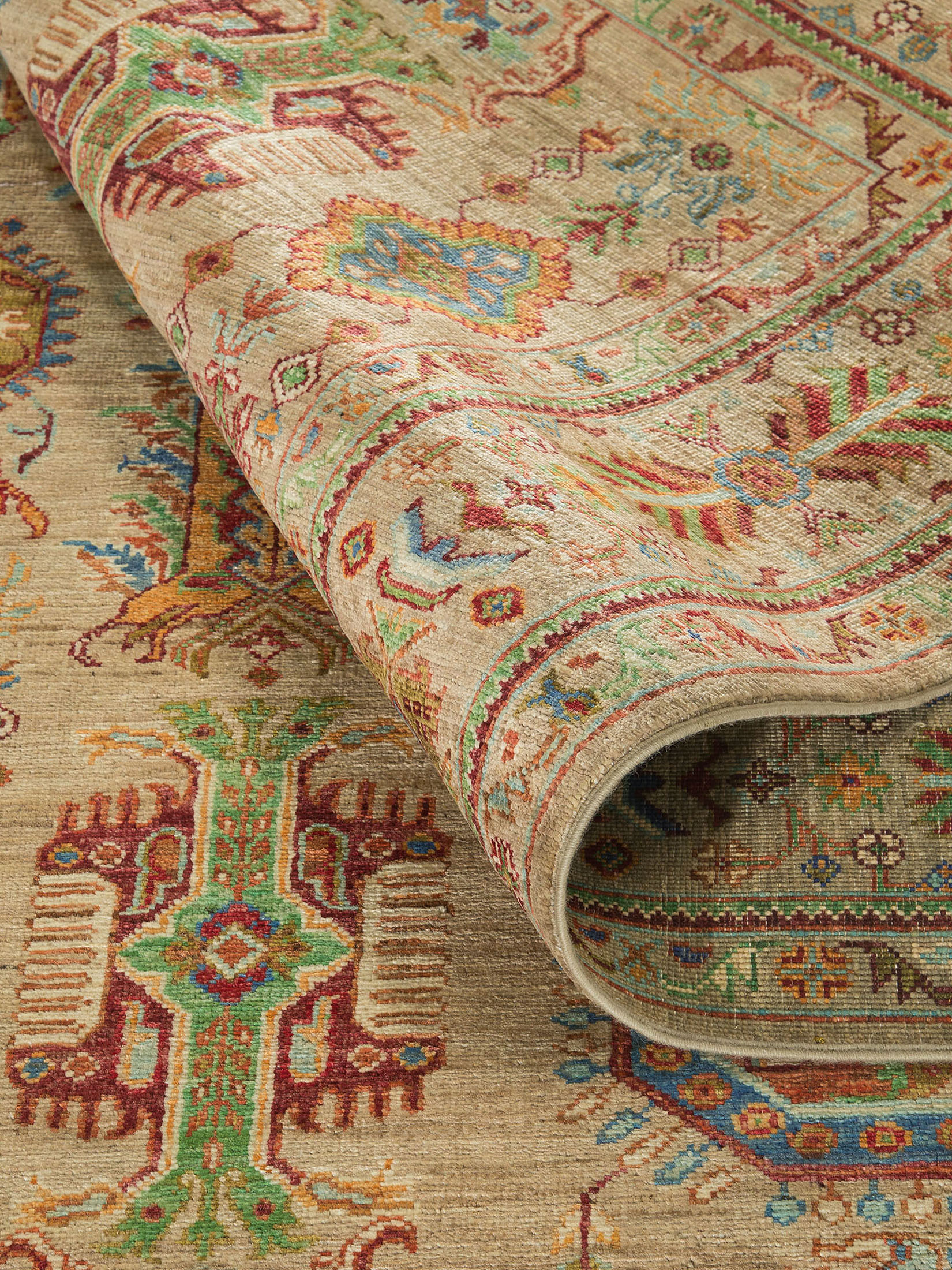 Kazak Ghazni ca. 176 x 249 cm, Unikat / Einzelstück