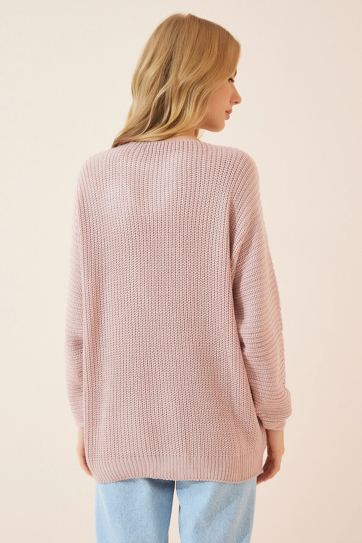 Happiness İstanbul  Pullover - Rosa - Oversized