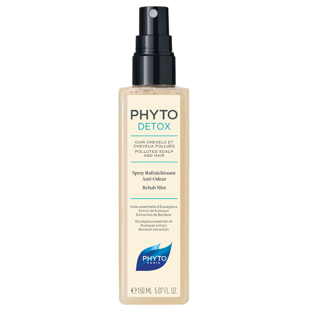 Phyto PHYTODETOX SPRAY RAFRAÎCHISSANT ANTI-ODEUR FLACON 150ML SOIN SANS RINCAGE