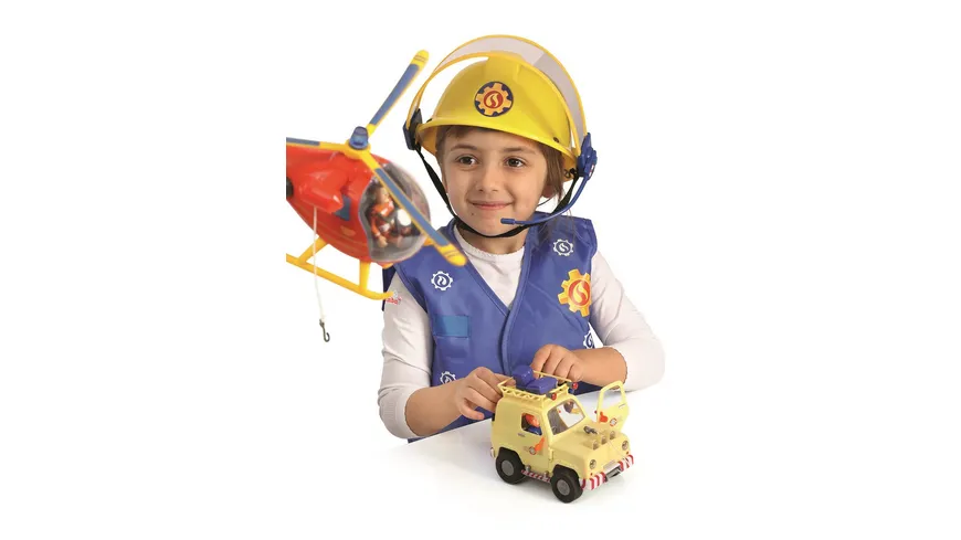 Simba - Feuerwehrmann Sam - Feuerwehr Helm
