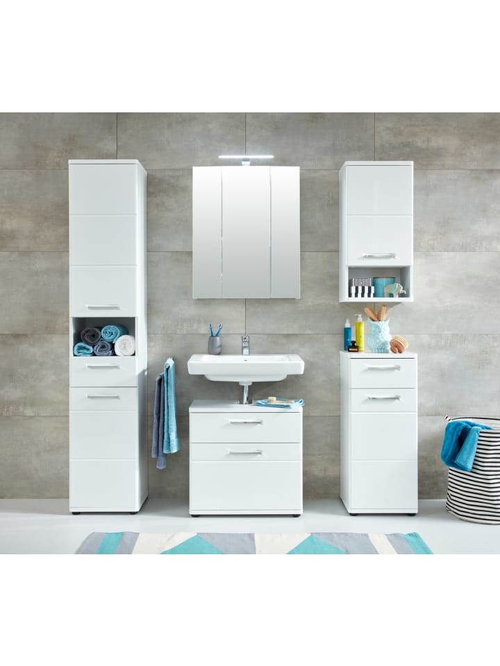 ebuy24 Spiegelschrank Monte Weiß 60 x 18 cm günstig kaufen onesize
