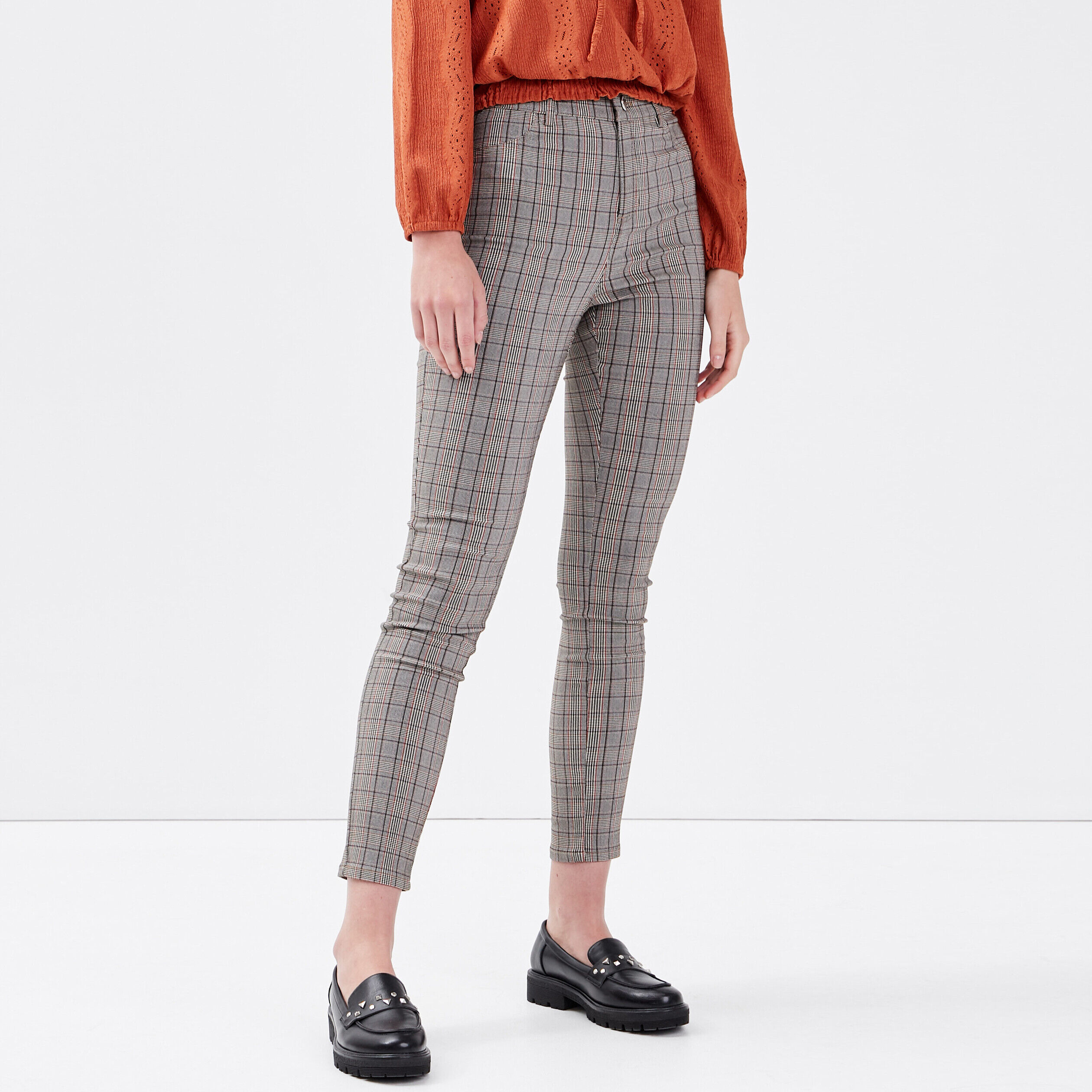 Pantalon skinny blanc femme | Cache Cache