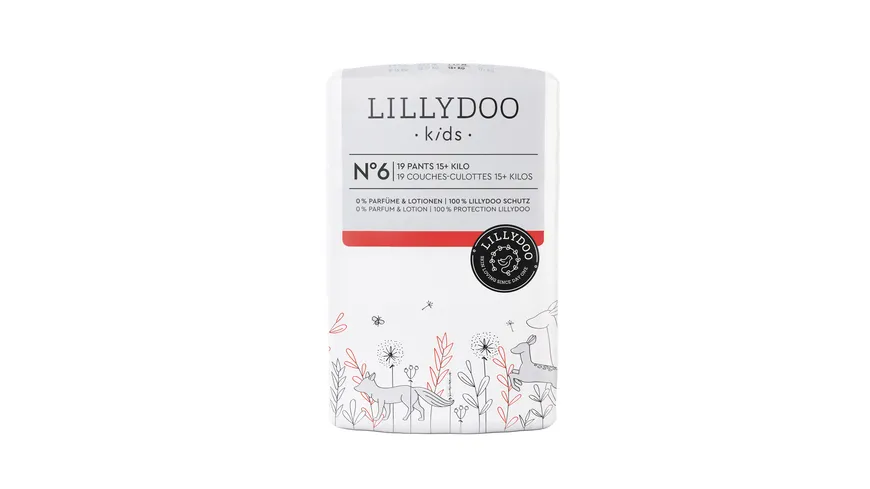 LILLYDOO Hautfreundliche Pants Größe 6 (15+ kg)