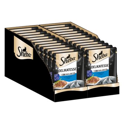 Megapack Sheba Varietäten Frischebeutel 24 x 85 g