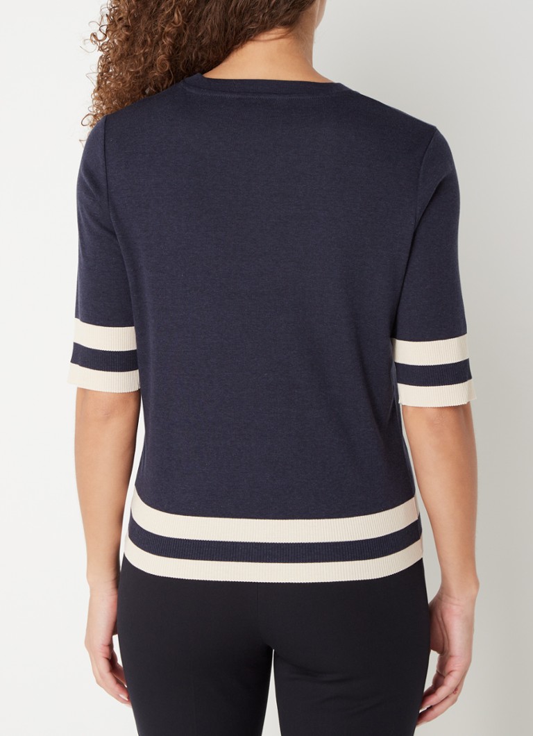 LKBennett Michi T-shirt in lyocell blend
