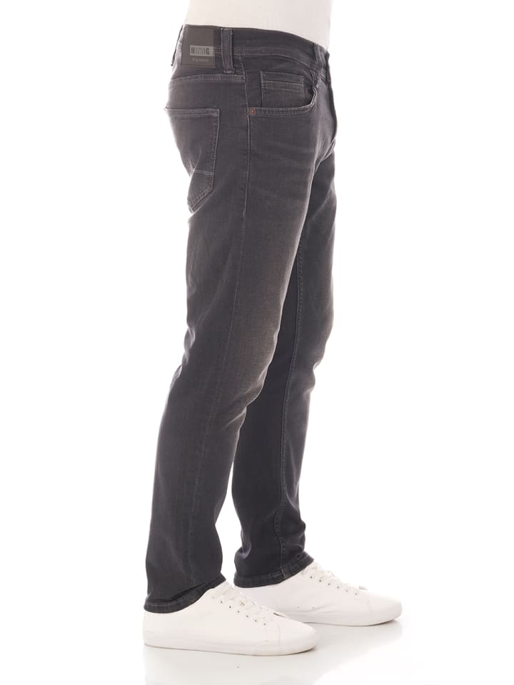 Mustang Jeans Oregon tapered in Schwarz günstig kaufen