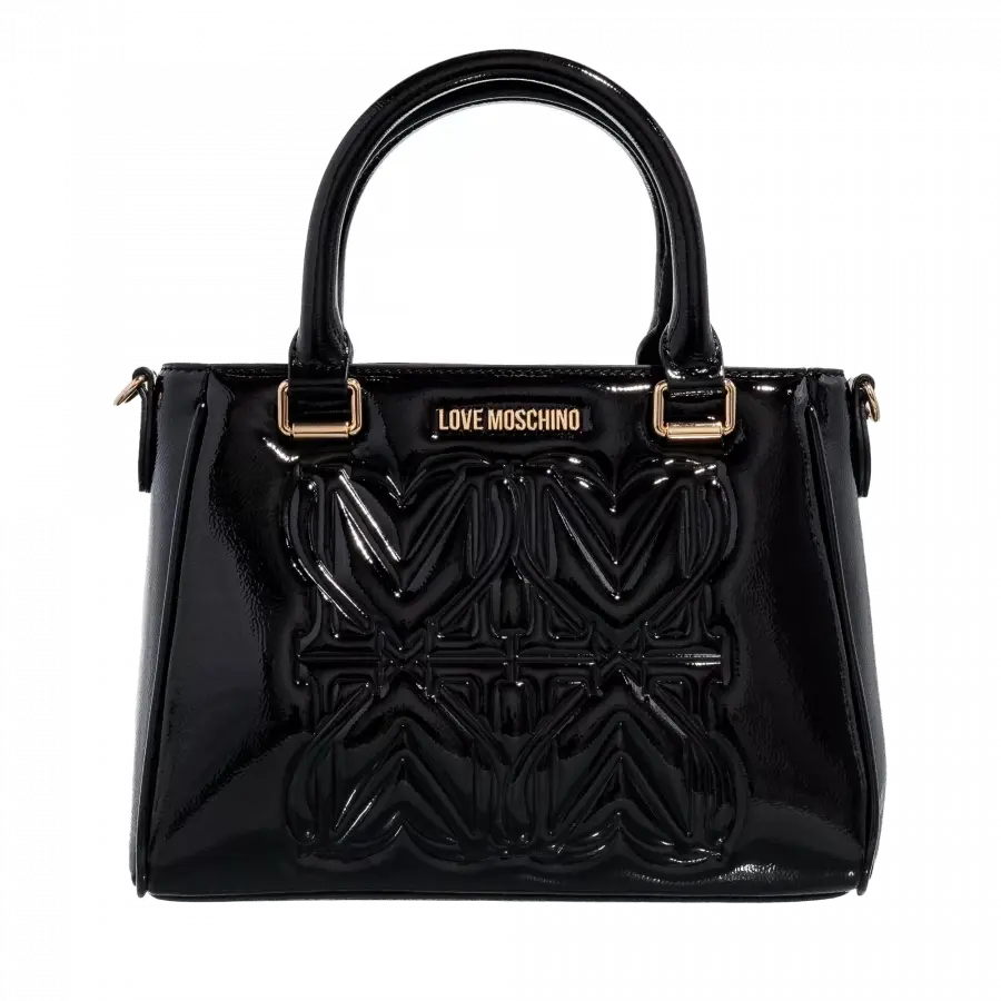 Love Moschino - Love Moschino Handle Bags Kunstleder Black - schwarz