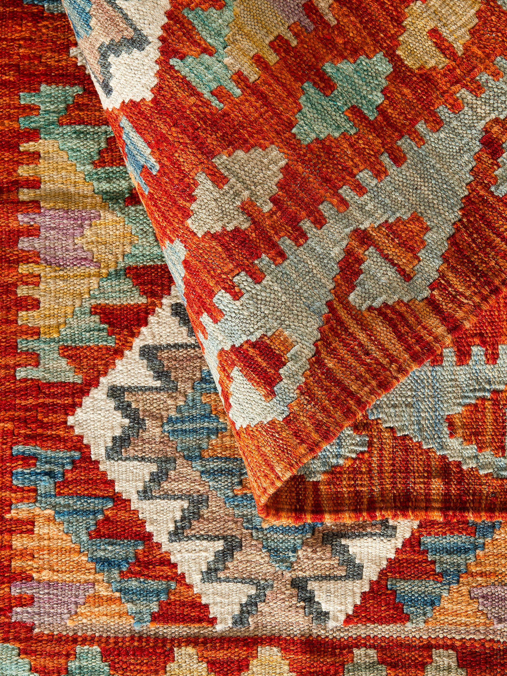 Afghan Kelim ca. 81 x 121 cm, Unikat / Einzelstück
