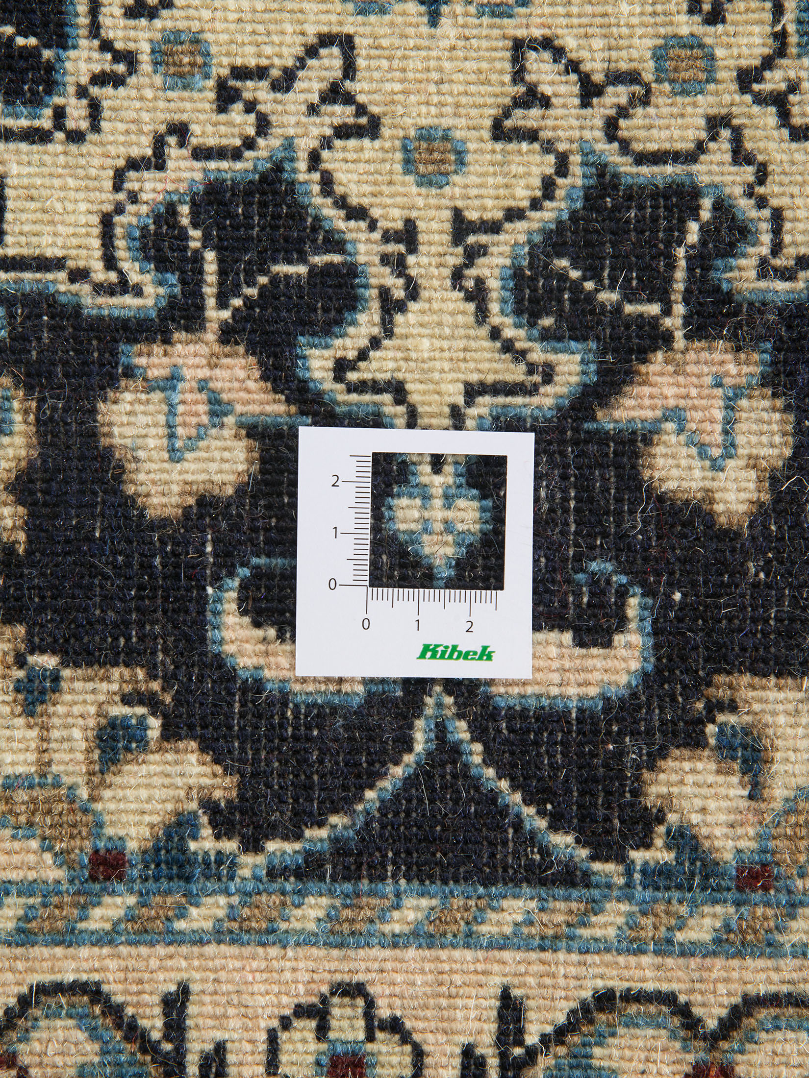 Kaschmar Nain 12 Lah ca. 60 x 90 cm, Unikat / Einzelstück