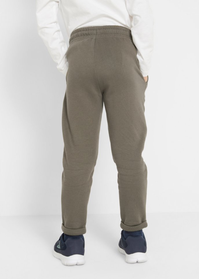 Jungen Jogginghose 'Bro' aus Bio-Baumwolle (2er Pack)