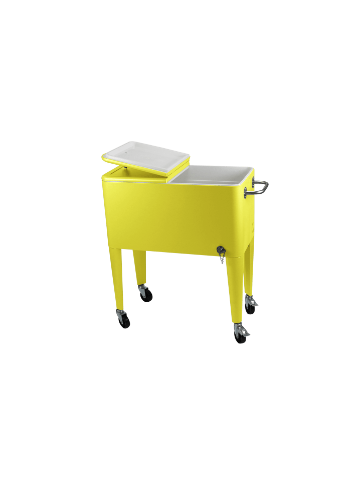 Beachtrekker Kailua Cooler - Kühlbox, Kühlwagen, Getränkekühler, Gelb günstig kaufen onesize