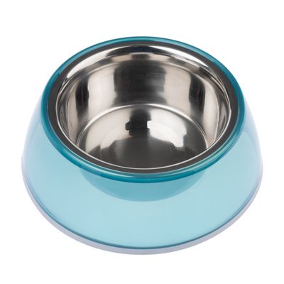 TIAKI Anti-Rutsch-Napf, transparent blau