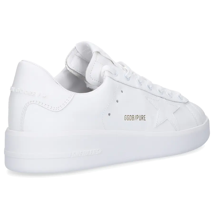 Golden Goose - Sneaker low PURE STAR Kalbsleder - weiß
