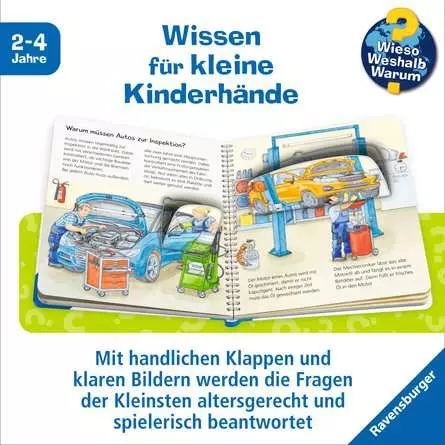Ravensburger Wieso? Weshalb? Warum? junior, Band 69: Tanken, waschen, reparieren