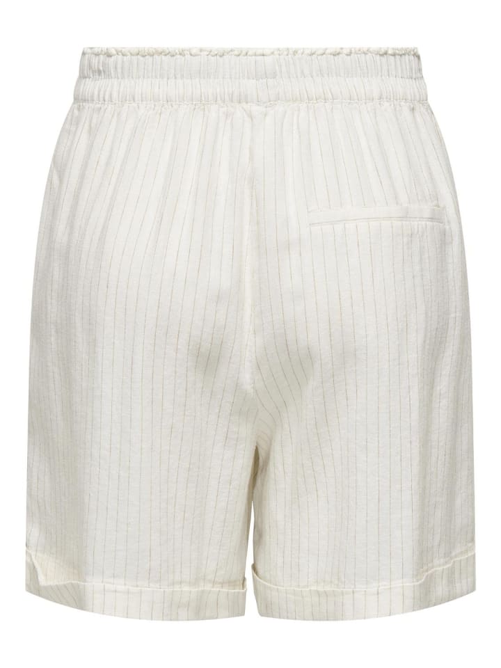 JACQUELINE de YONG Kurze Stoff Shorts Sommer Hot Pants in Weiß günstig kaufen XS