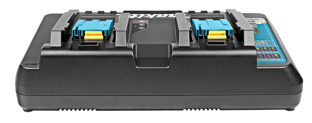 Makita tilbehør 196933-6 DC18RD Dobbel hurtiglader 9,6-18 Volt Li-ion/Ni-MH