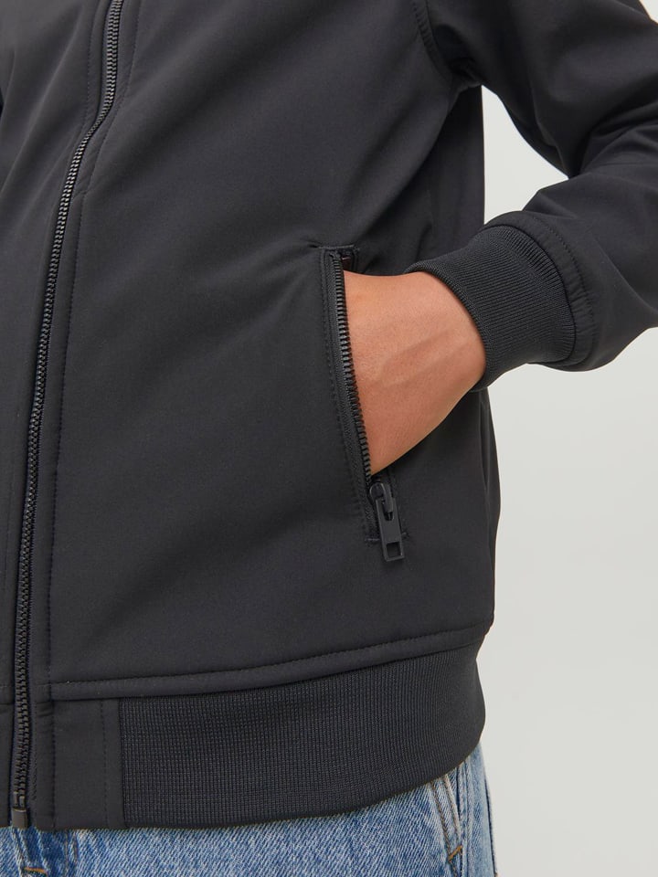 JACK & JONES Junior Softshelljacke in in Schwarz günstig kaufen