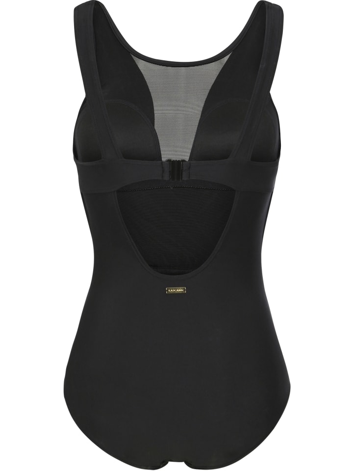LASCANA Badeanzug in schwarz günstig kaufen
