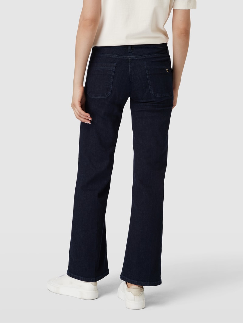 Jeans mit Eingrifftaschen Modell 'TESS' in dunkelblau