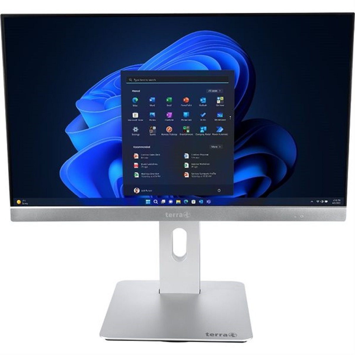TERRA TERRA ALL-IN-ONE-PC 2405HA GREENLINE W11P All-in-One PC (23.8 Zoll, Intel 12500, 16 GB RAM, 1000 GB HDD, Windows 11 Pro, HDMI, DisplayPort, Pivot-Funktion)