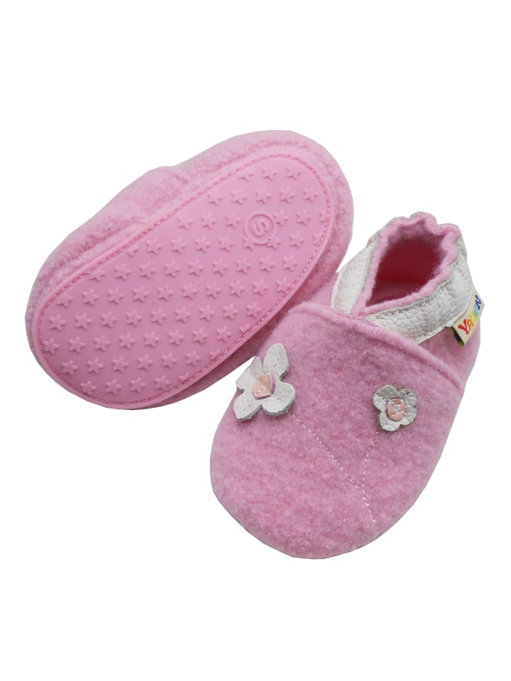 Yalion Leder-Krabbelschuhe 