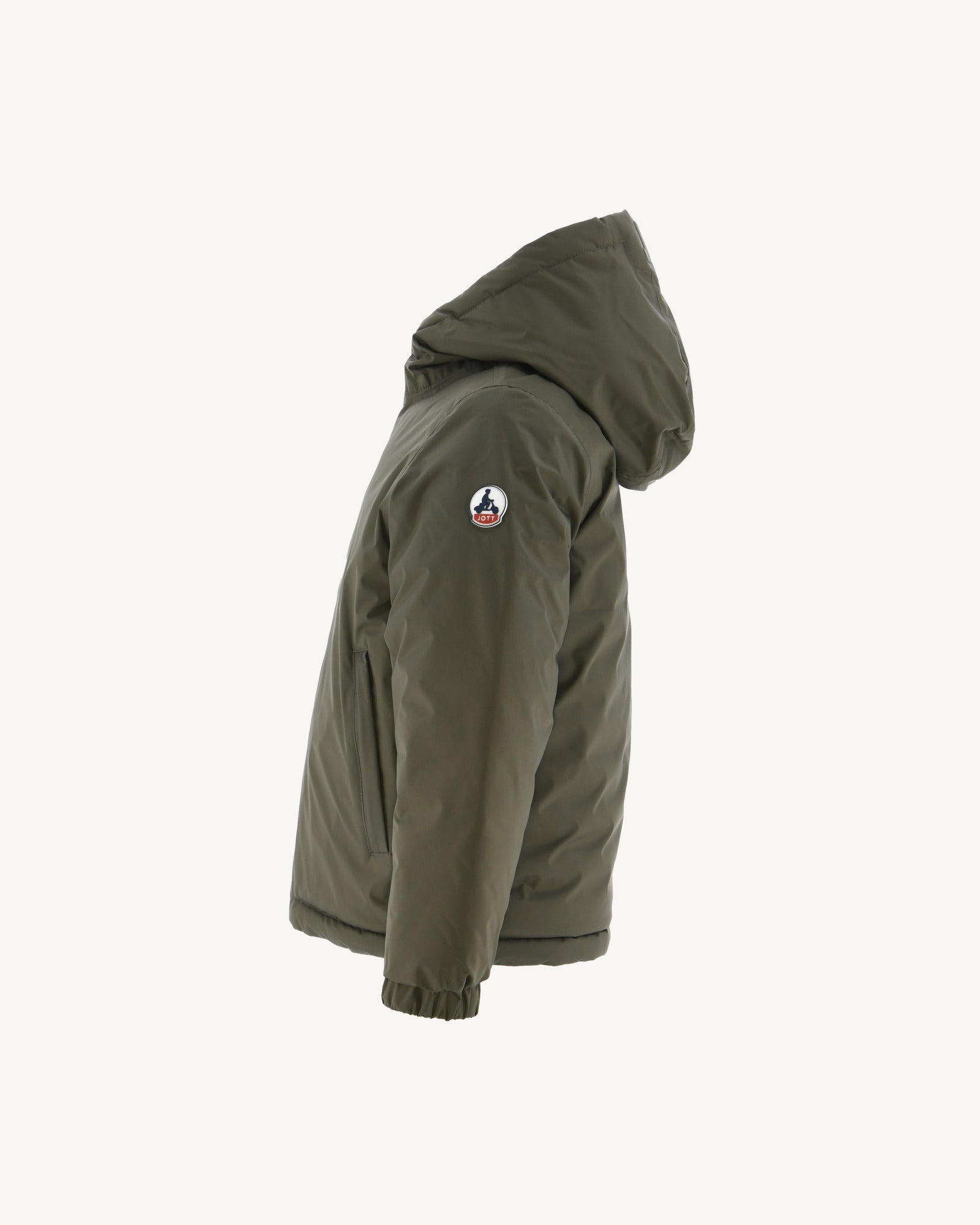Doudoune réversible Army/Monogram rouge vif enfant Zurich