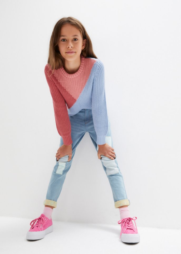 Mädchen Boyfriend-Jeans