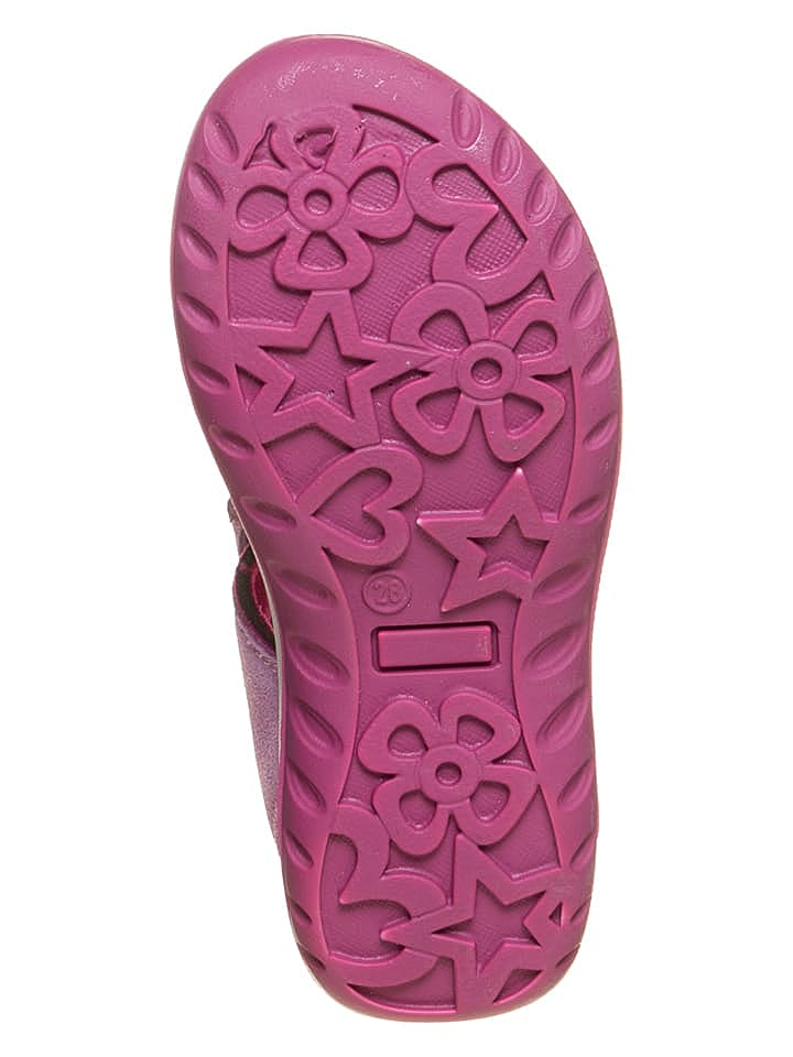 lamino Leder-Sandalen in Pink günstig kaufen 30