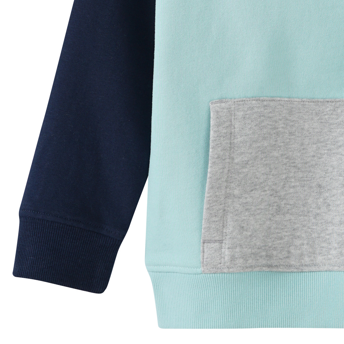 Jungen Hoodie mit Colourblocking