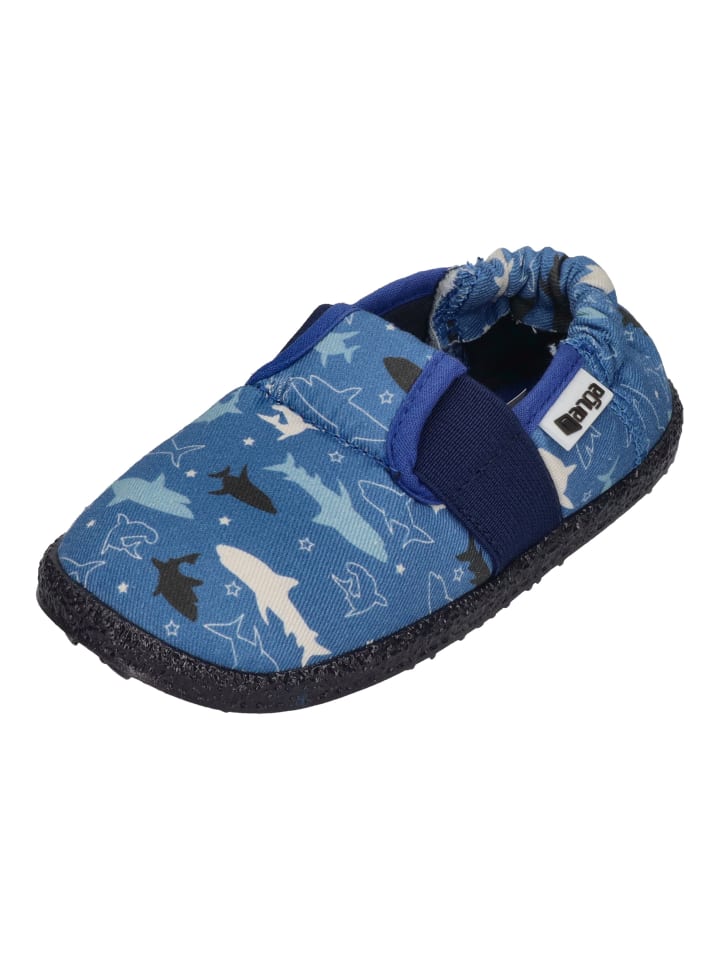 NANGA Hausschuhe HAIALARM 2.0 in blau günstig kaufen
