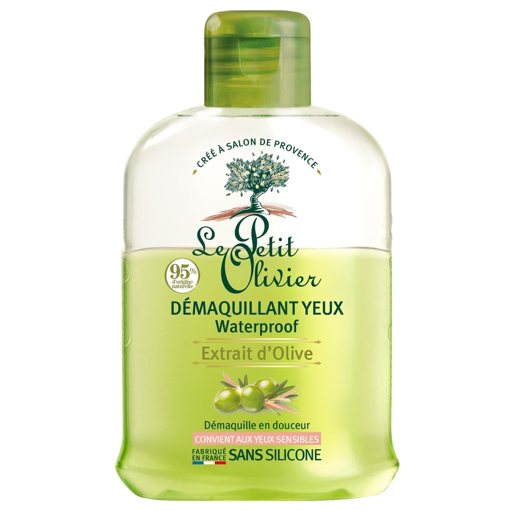 le petit olivier Démaquillant Yeux Waterproof Extrait d'Olive Démaquillant - Yeux Sensibles