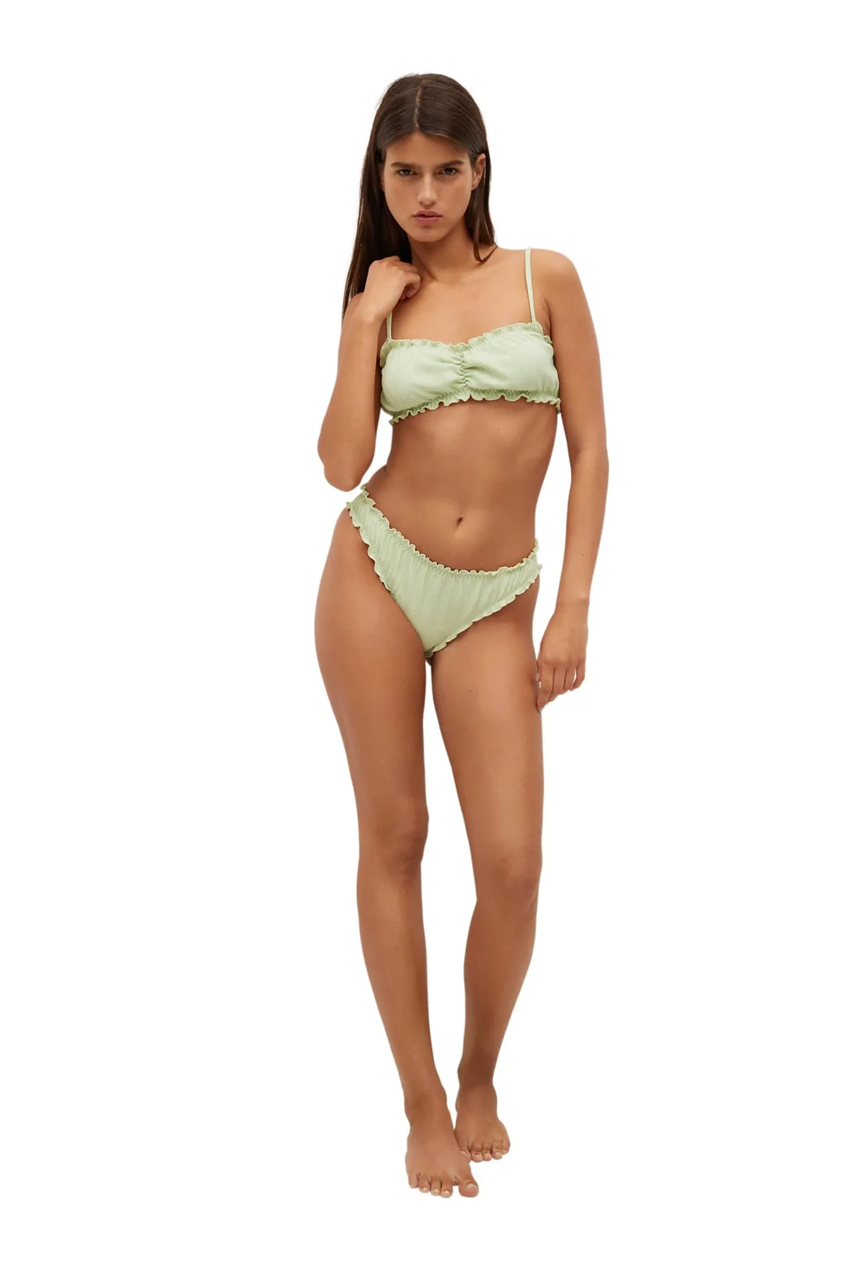 MANGO  17010096 Damen/Mädchen Grüner Apfel