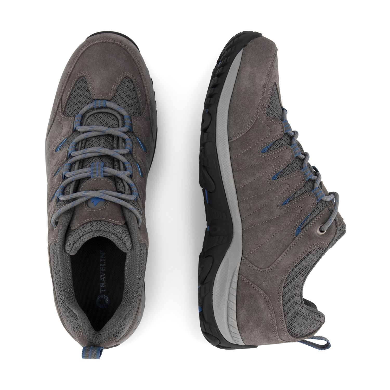 Travelin' Nyborg Low graue Herren Wanderschuhe