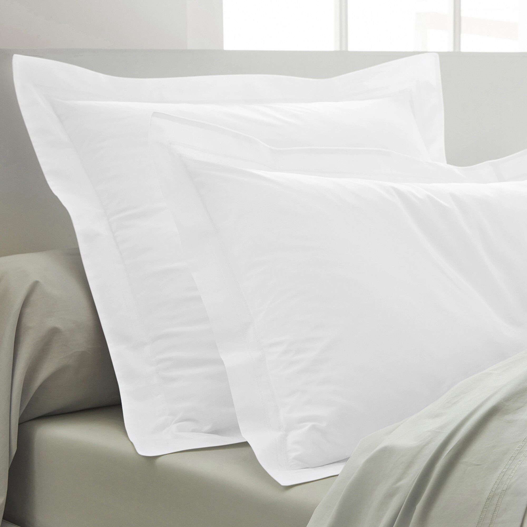 Linge de lit uni percale