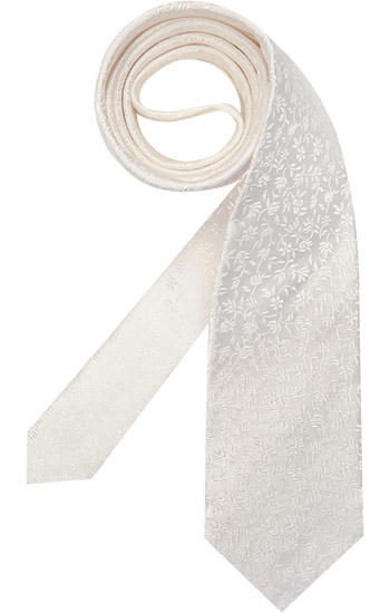 Ascot, Krawatte, Seide, creme