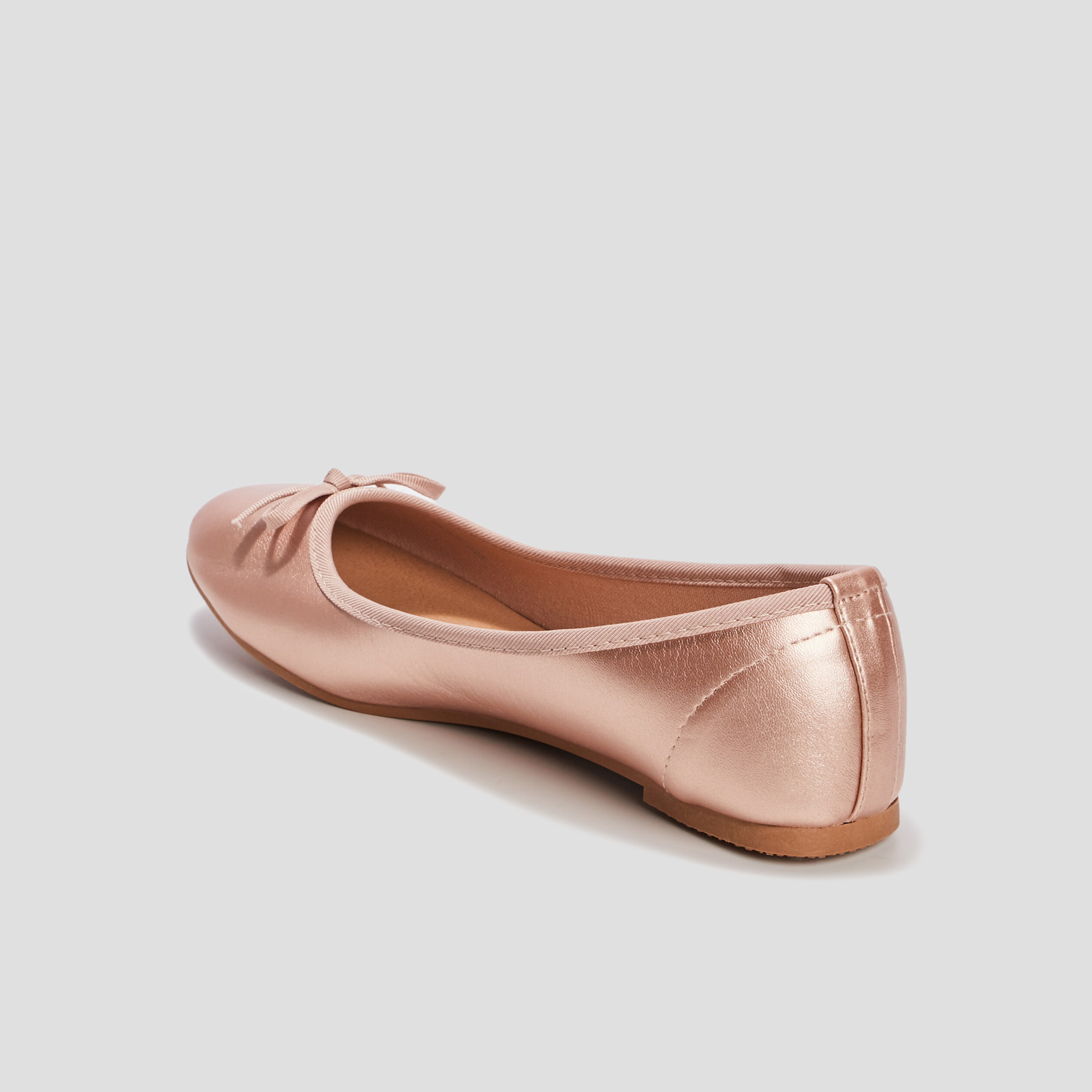 Ballerines avec noeuds sable fille | La Halle