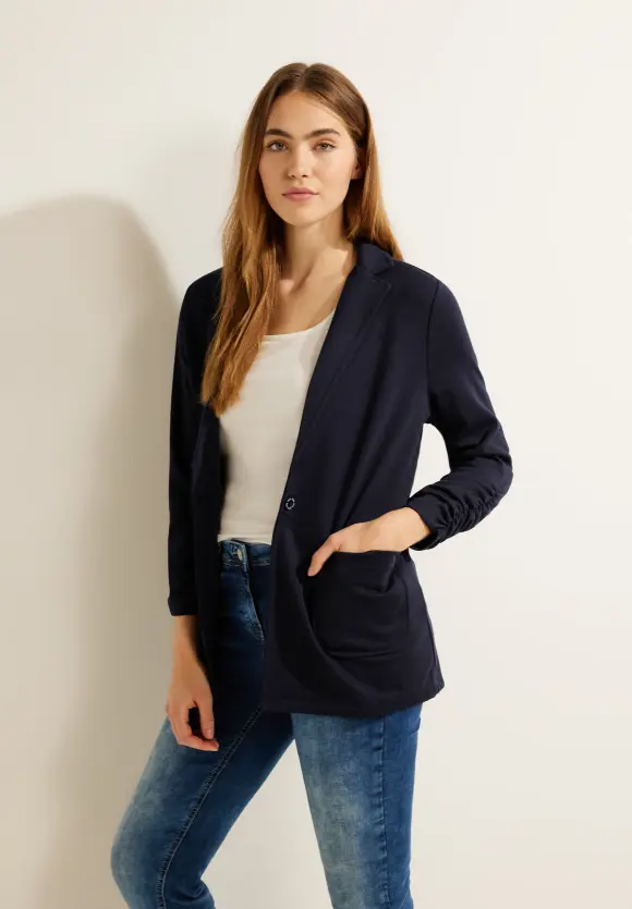 CECIL Oversize Blazer mit Raffung