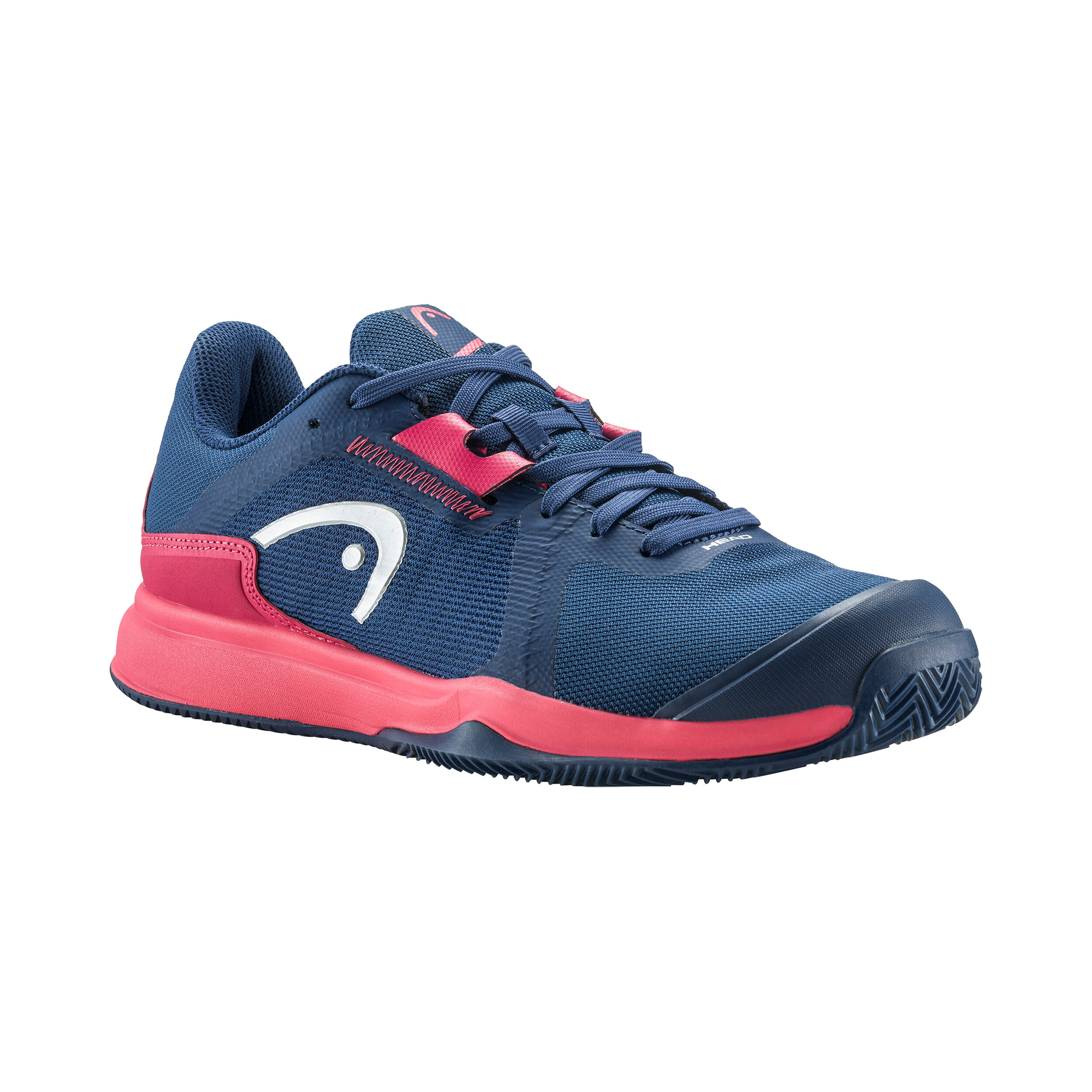 Sprint Team 3.5 Sandplatzschuh Damen - Dunkelblau, Koralle