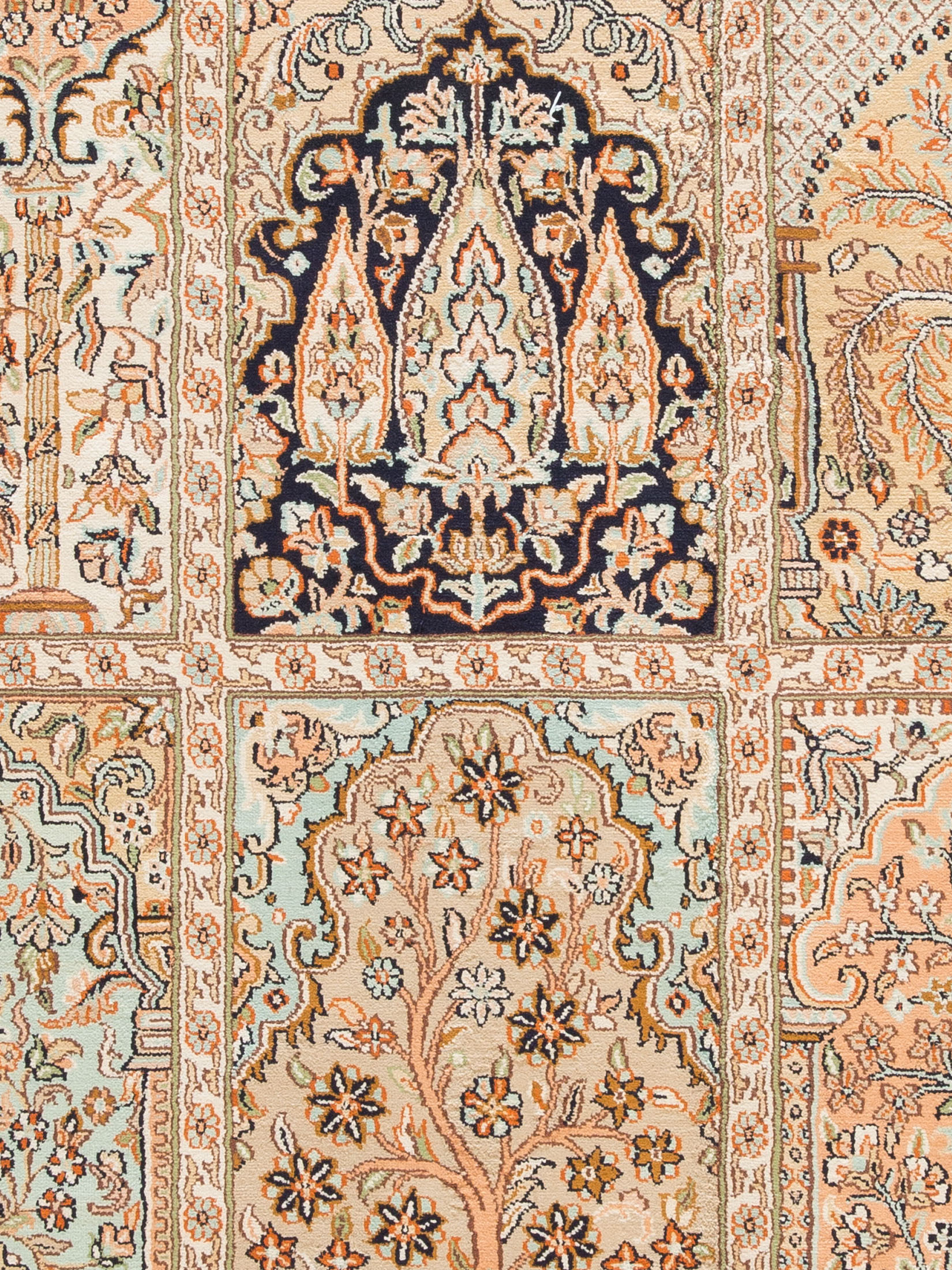 Kaschmir Seide 16/16 ca. 169 x 257 cm, Unikat / Einzelstück