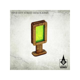 Hive City Street Holograms