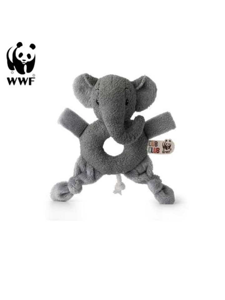 WWF Cub Club - Greifring Ebu der Elefant (15cm) in grau günstig kaufen onesize