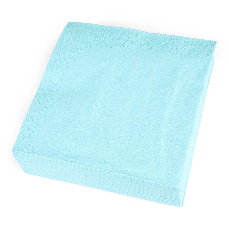 Vie Eco Servietter 50-pk 33x33 cm 3-lags Ibiza blue