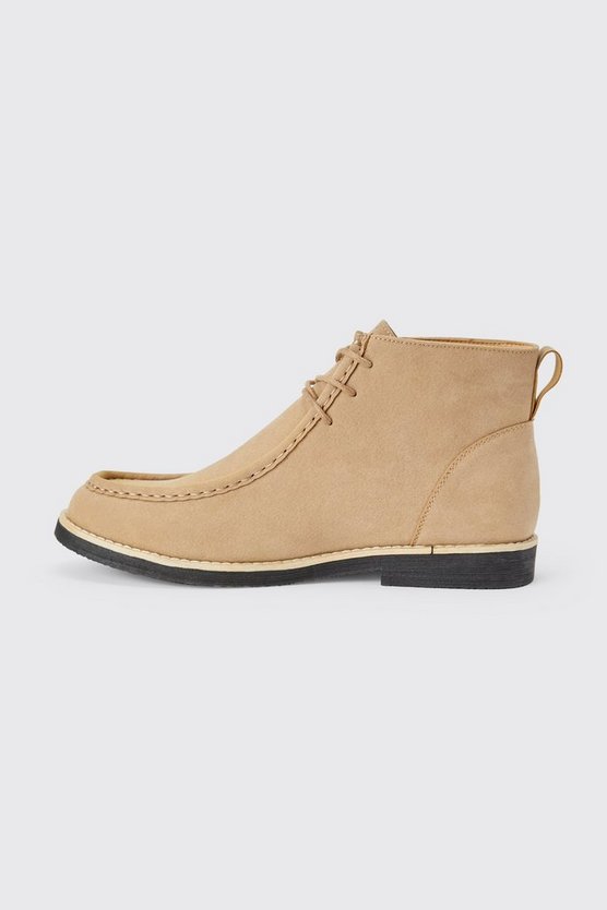 Desert-Stiefel mit Schürze